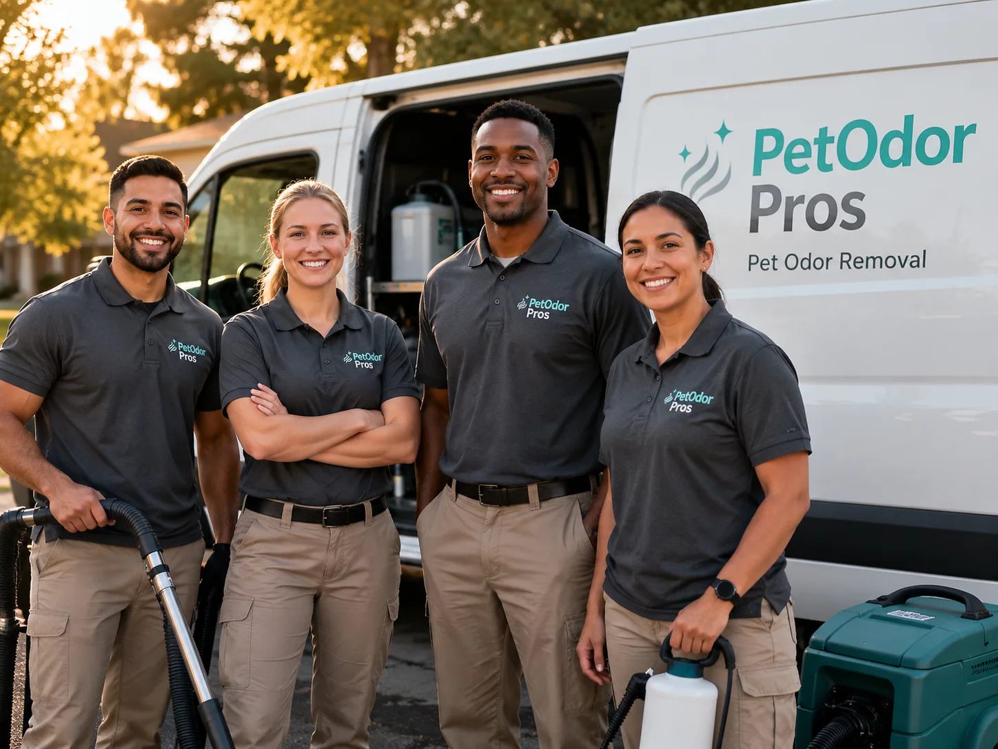 Pet Odor Removal team serving Redlands, CA